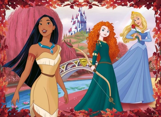 Puzzle Disney: Princezné 4x100 dielikov