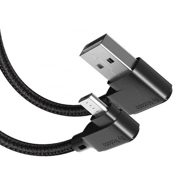 Kábel Usb-A na MicroUsb Mcdodo 1,8 m čierny