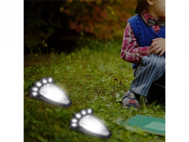 Solárne záhradné LED lampy v tvare labiek - 4ks