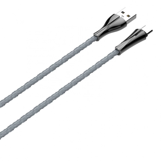 Kábel USB-C Ldnio LS462 s LED osvetlením 2m