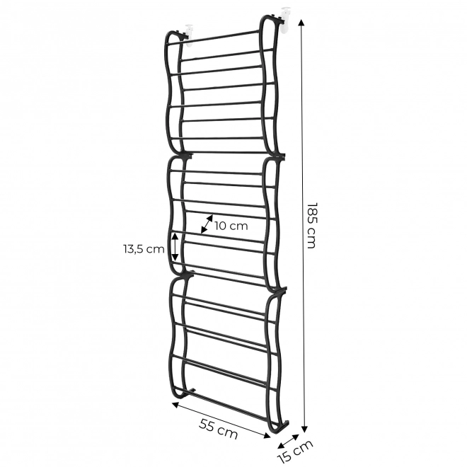 Závesný organizér na topánky - rebrík