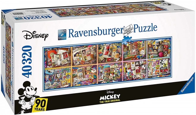 Puzzle Mickey Mouse Během Let Ravensburger