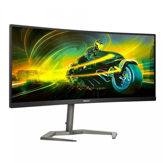 Zakřivený monitor VA 34 palcov 165Hz s reproduktormi