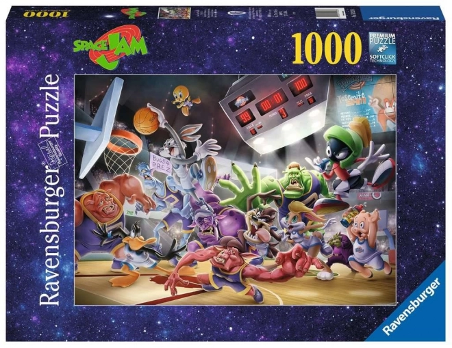 Ravensburger - Puzzle 2D 1000 dielikov: Space Jam