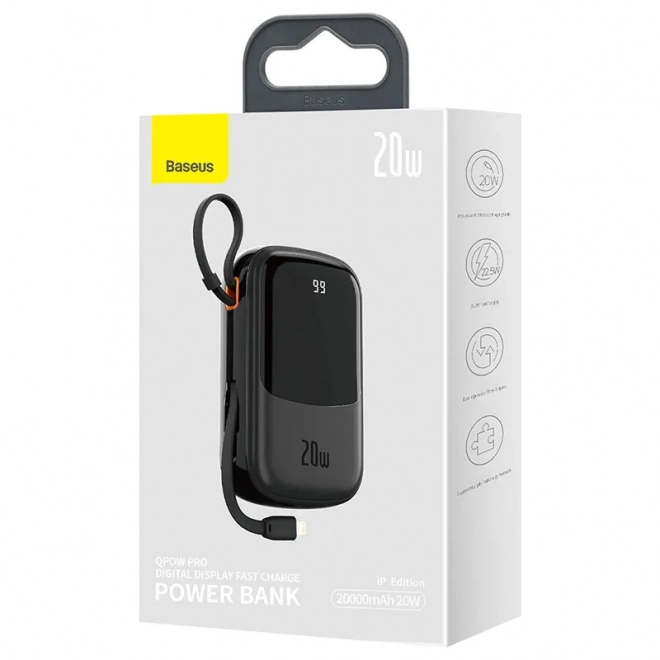 Powerbanka Baseus Qpow Pro s nabíjacími portami
