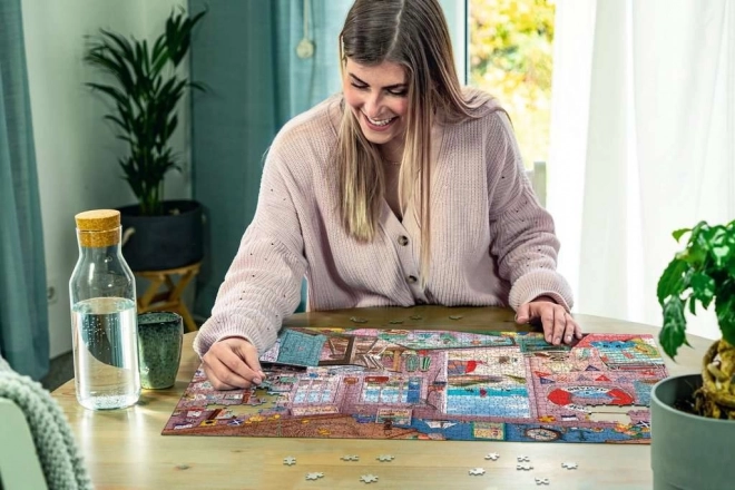 Ravensburger Puzzle Moje útočiště: Plážový domček 1000 dielikov