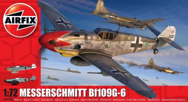 Plastikový model Messerschmitt BF109G-6 v mierke 1/72