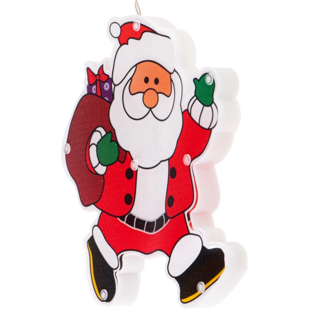 Lampky LED Vianočná ozdoba Santa Claus s darčekmi