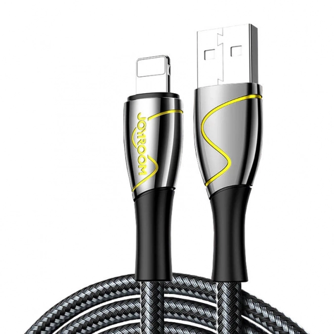 USB kábel na Lightning 2,4A 1,2m čierny