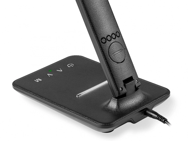 Stolová lampa Noir LED s LCD displejom