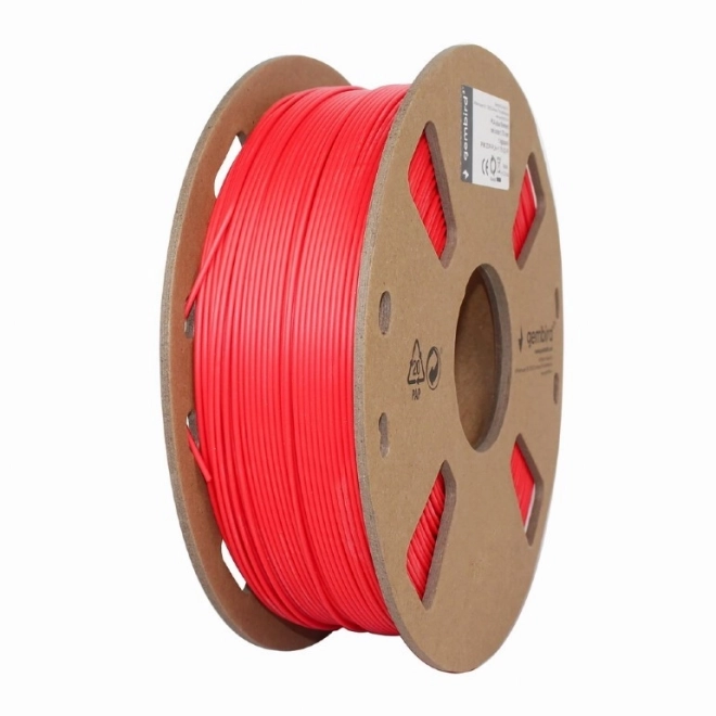 Fluorescenčný PLA filament do 3D tlačiarne 1.75 mm červený