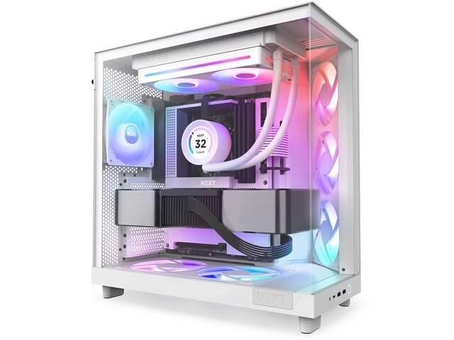 Ventilátor NZXT F240 RGB Core biela