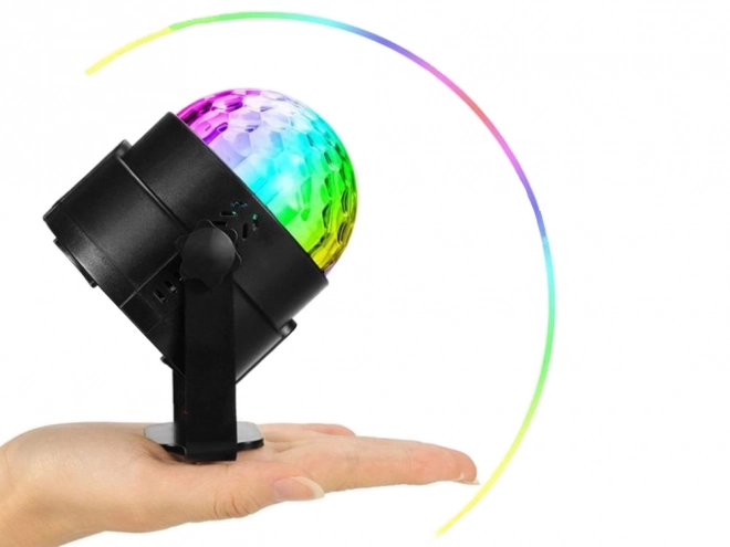 Diskotékový projektor LED RGB