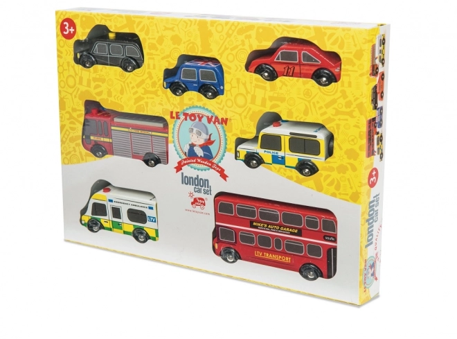 Le Toy Van Set Autíčok London