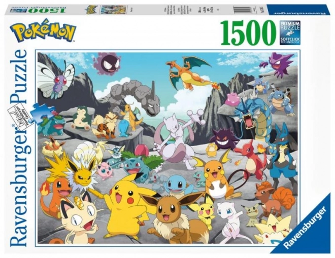 Ravensburger puzzle Pokémon 1500 dielikov