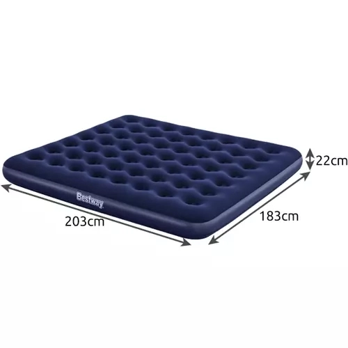 Dvojlôžkový matrac 203x183x22cm BESTWAY 67004