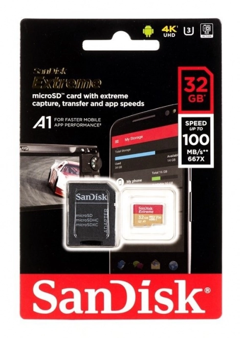 Pamäťová karta SanDisk Extreme microSDHC 32GB