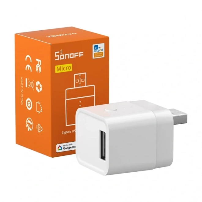Inteligentný adaptér USB ZigBee prepínač Sonoff ZBMicro