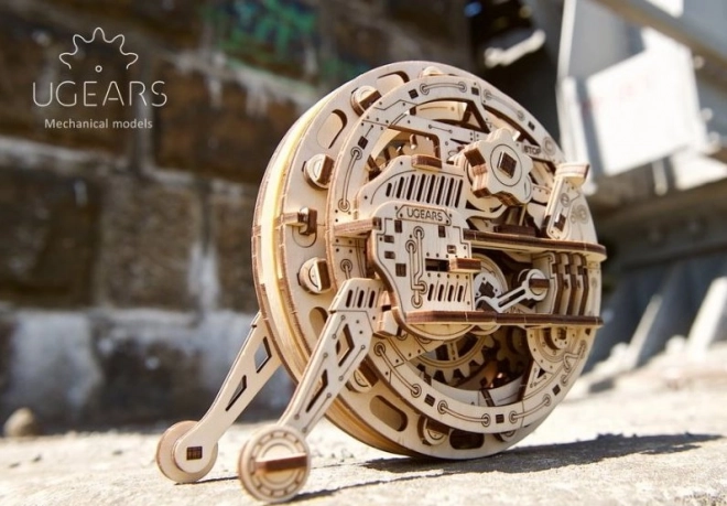 3D puzzle Monowheel Ugears