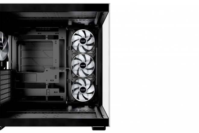 Čierna počítačová skriňa Light Base 600 DX