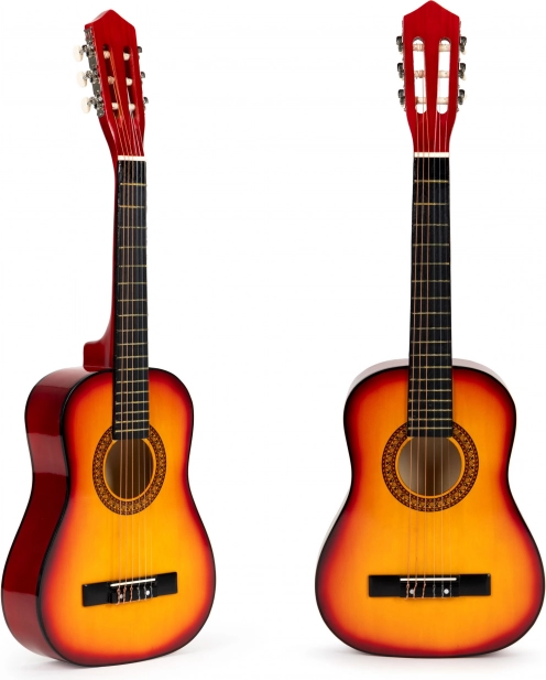 Klasická drevená gitara pre deti 6 strún Ecotoys