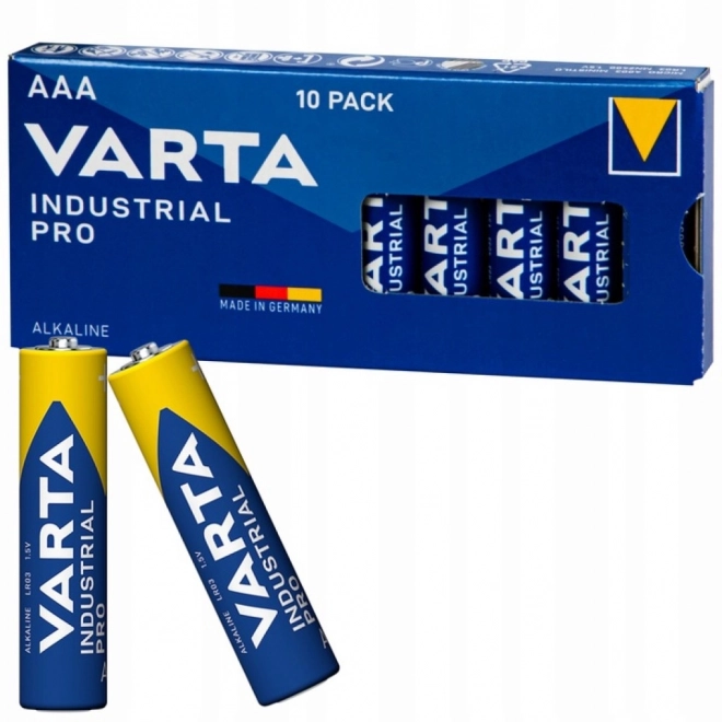 Průmyslové alkalické batérie R3 PRO - 10 kusov