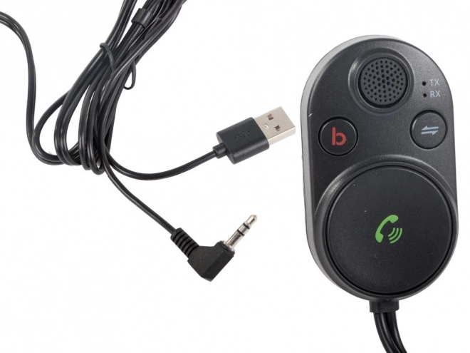 Bluetooth adaptér do auta s podporou hands-free a bass boost