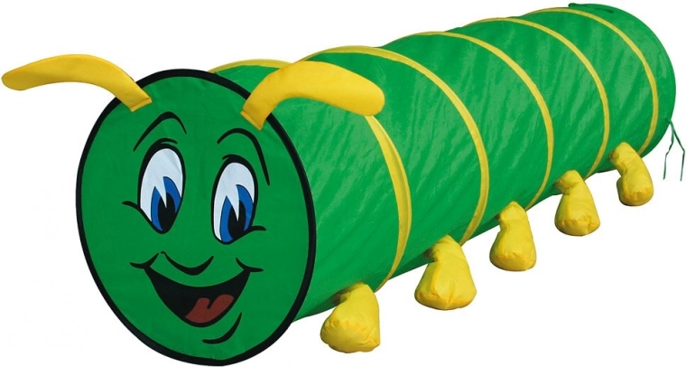 Veselý dizajn húsenice