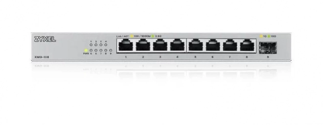 Pracovný prepínač 2,5G s portom SFP+