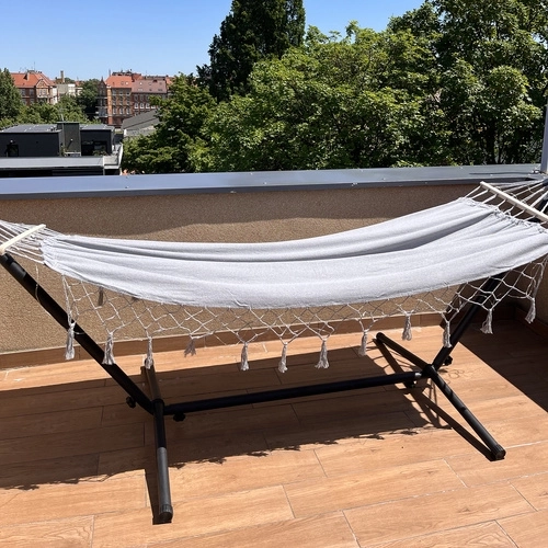 Záhradná hojdacia sieť dvojosobná XXL GARDLOV