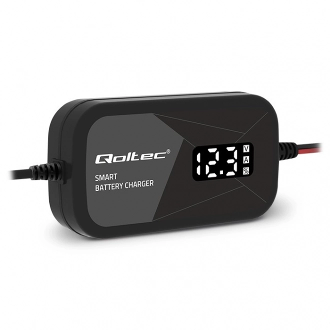 Inteligentná mikroprocesorová nabíjačka 12V, 2A s LCD displejom