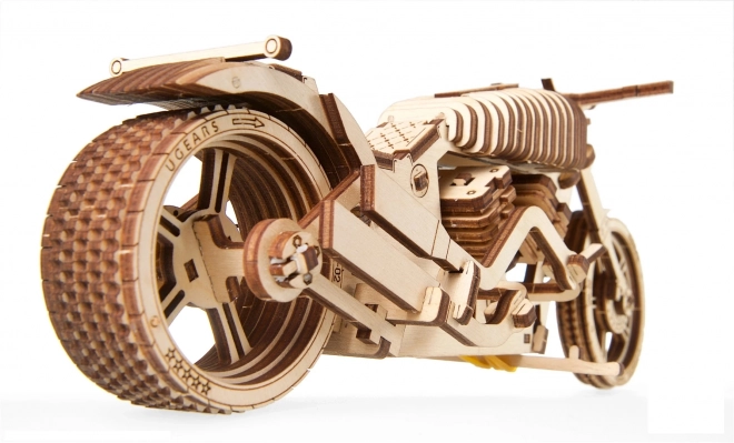 Ugears 3D drevené mechanické puzzle VM-02 Motorka