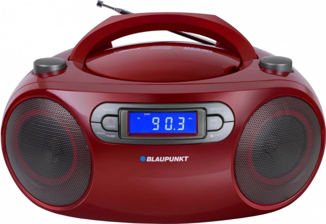 Prenosný boombox s FM/CD/MP3/USB/AUX, hodiny a budík