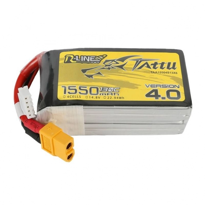 Akumulátor 1550mAh 14.8V 130C Tattu R-Line Gens Ace