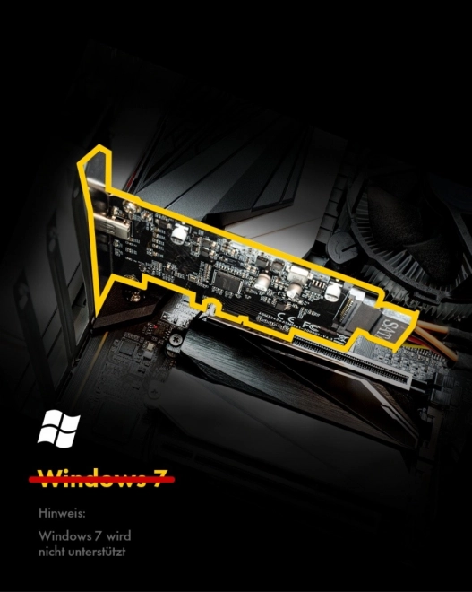 Karta PCIe s USB Type-C 3.2