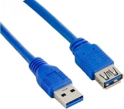 Káblový predlžovač USB 3.0 modrý 1.8M