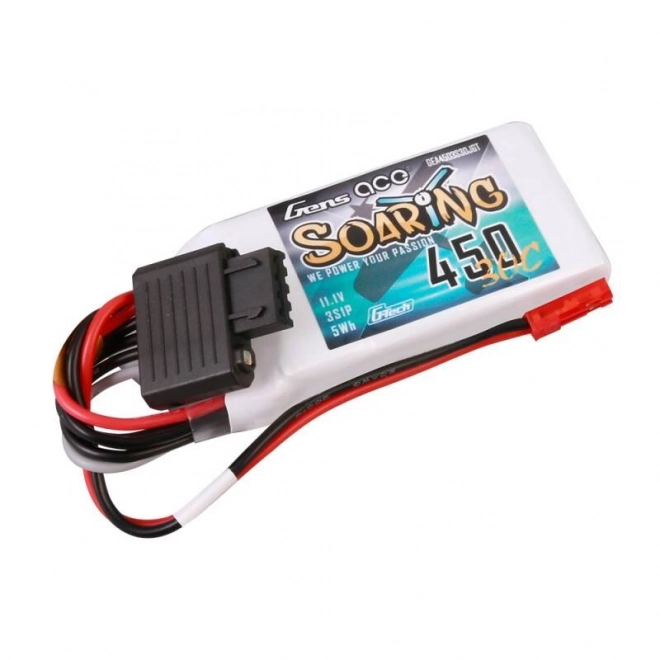 Gens Ace G-Tech Soaring LiPo Batéria 450mAh 11.1V 30C 3S1P
