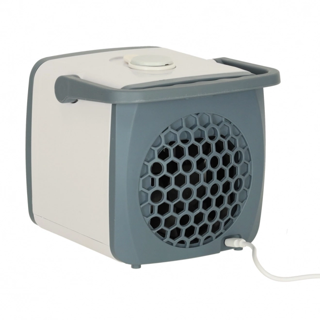 Prenosná stolná klimatizácia, ventilátor a zvlhčovač USB biela