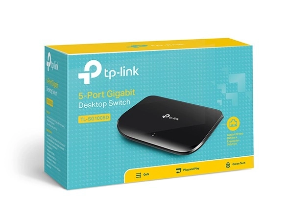 Prepínač TP-Link 5portový Gb Desktop