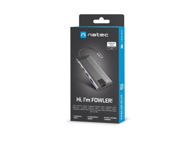 Stolná dokovacia stanica Fowler Plus USB-C