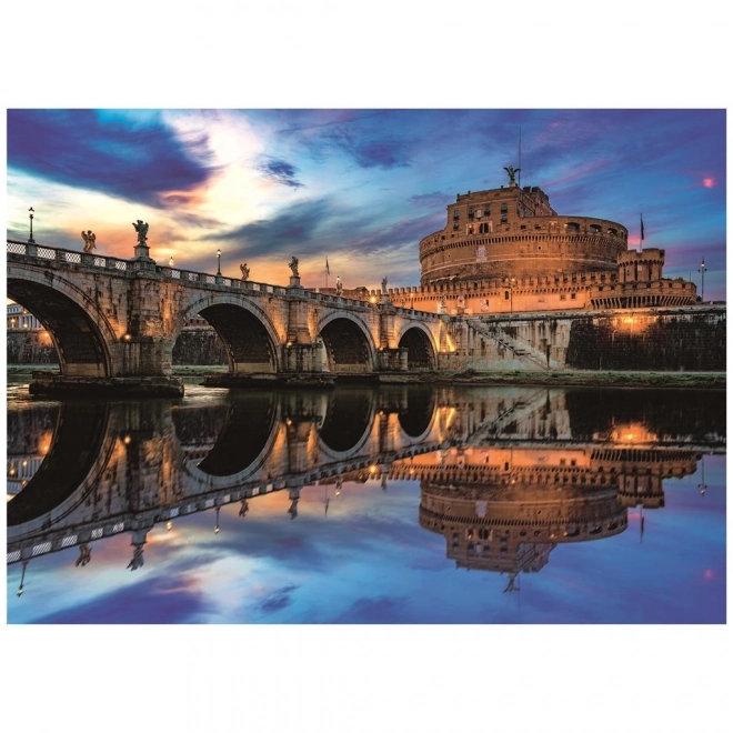 Svietiace puzzle Anjelský hrad 1000 dielikov
