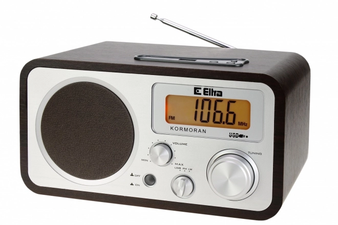 Retro rádio s MP3 prehrávačom