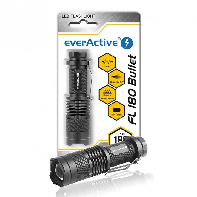 LED baterka everActive FL-180 Bullet