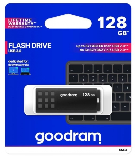 Goodram UME3 128GB USB 3.0 čierny