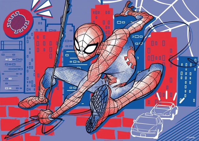Puzzle 24 dielikov Gigant Spiderman