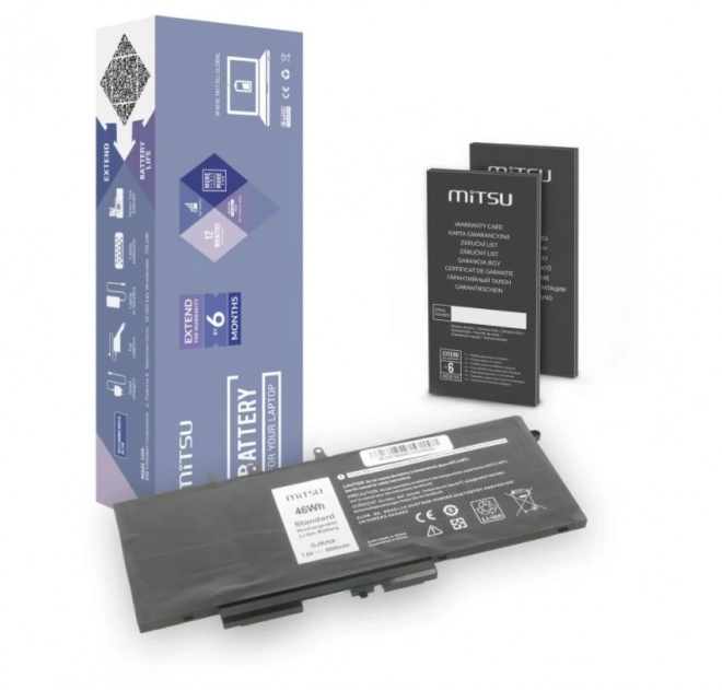 Náhradná batéria pre Dell Latitude 5490, 5590