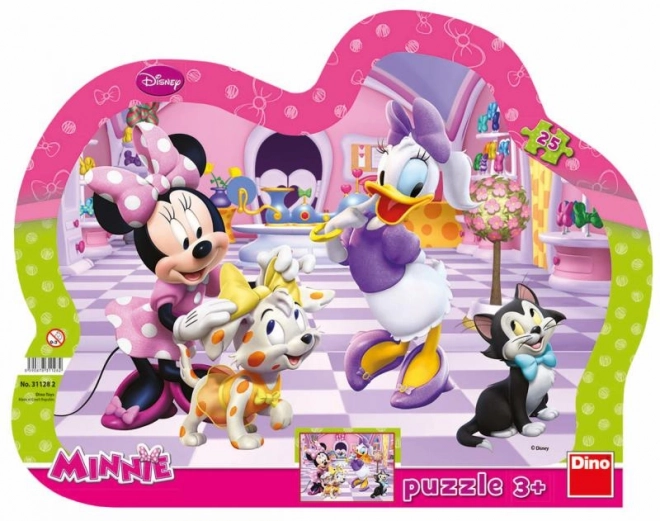 Puzzle Minnie a maznáčikovia