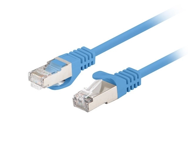 Patchcord FTP kategórie 6, 1M, modrý, balenie 10