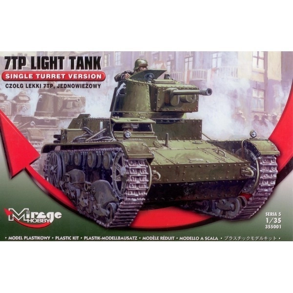 Mirage 7TP ľahký tank s jednou vežou