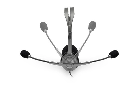 Slúchadlá s mikrofónom Logitech H110
